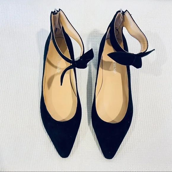 NWT Ivanka Trump Tramory Suede Pointed Toe Flats - Picture 5 of 11